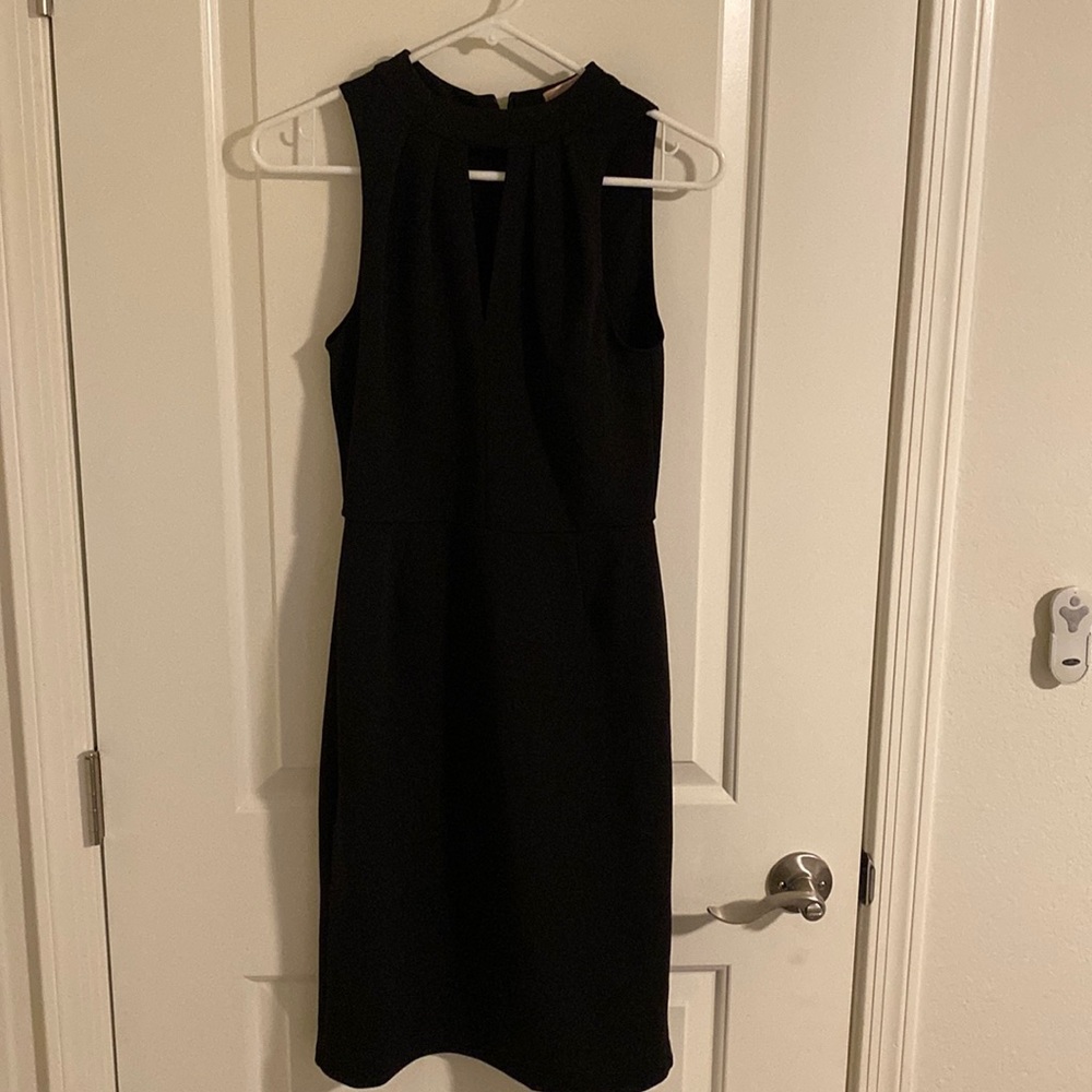Black cocktail dress